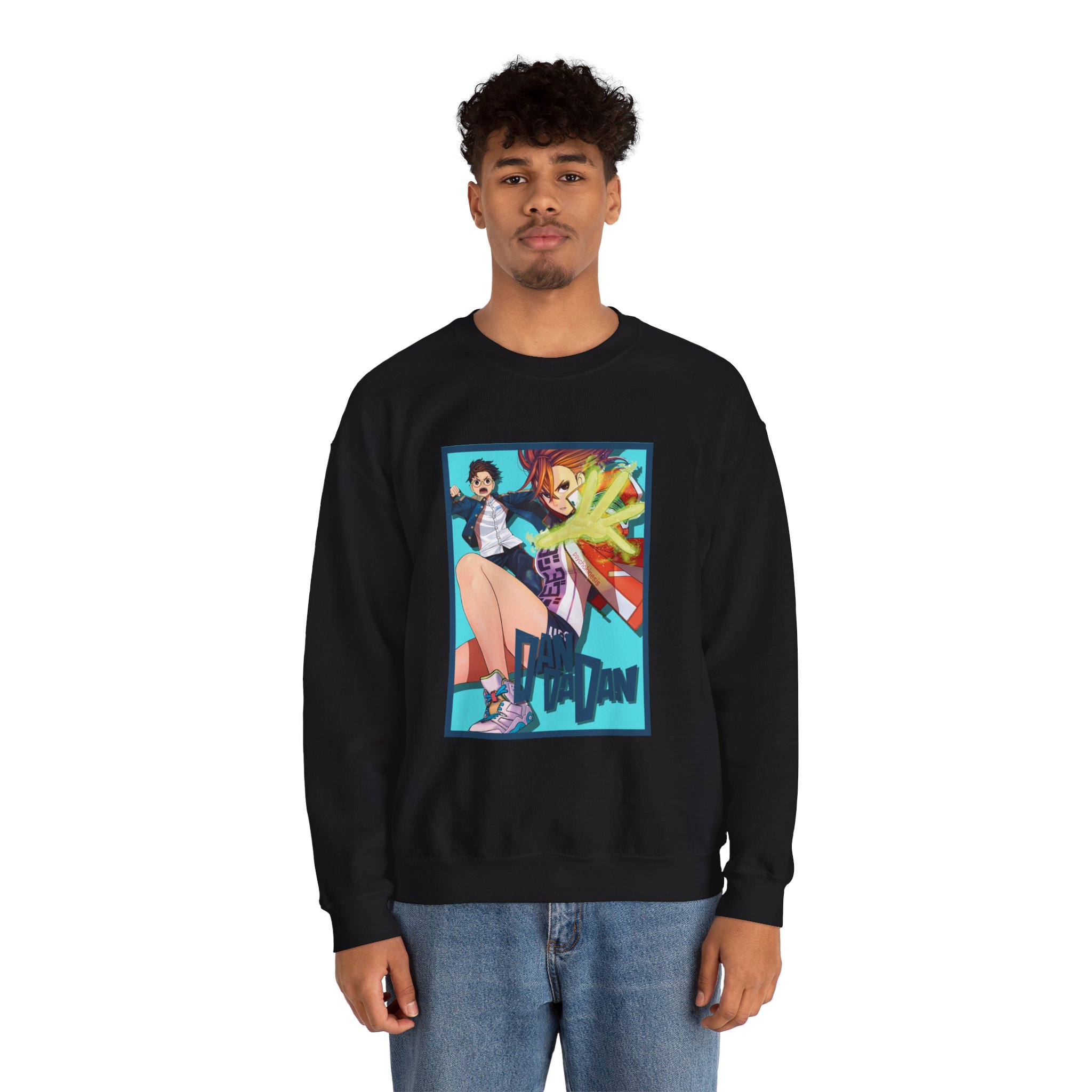 Momo Ayase Dandadan Crewneck Sweatshirt for Anime Fans